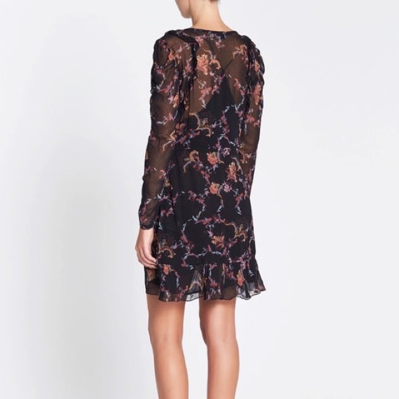 IRO Women's Black Loxie Dress - Picture 3 of 14